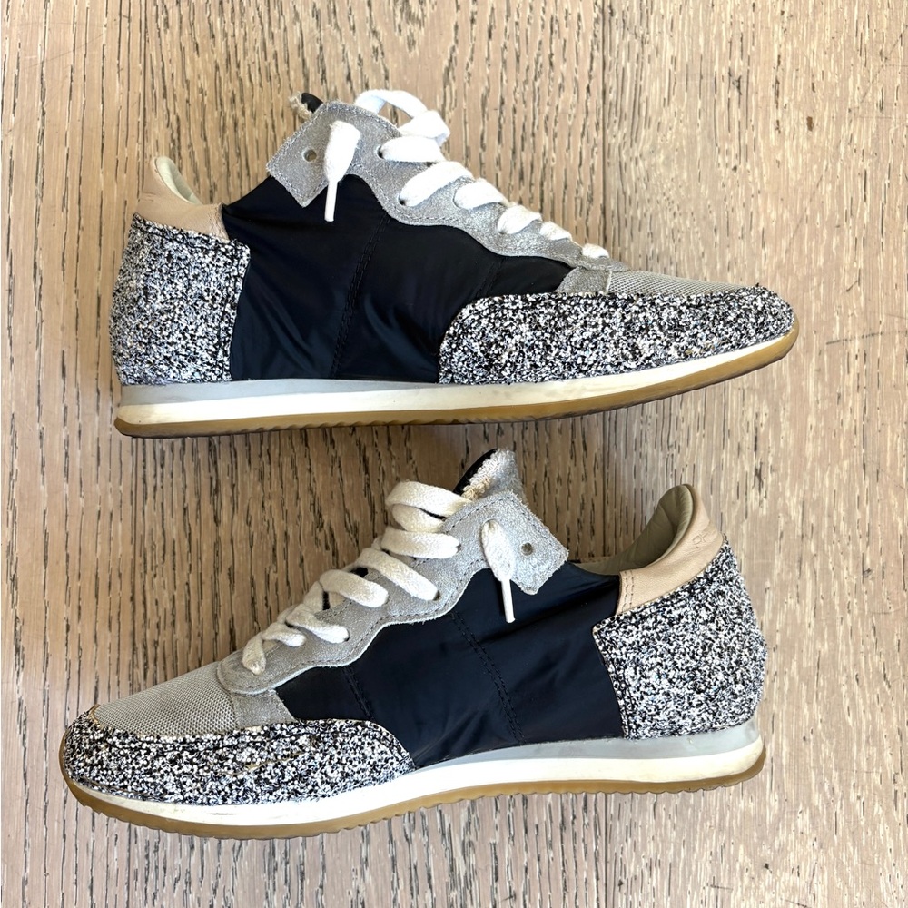 Philippe Model Glitter Sneakers - image 3